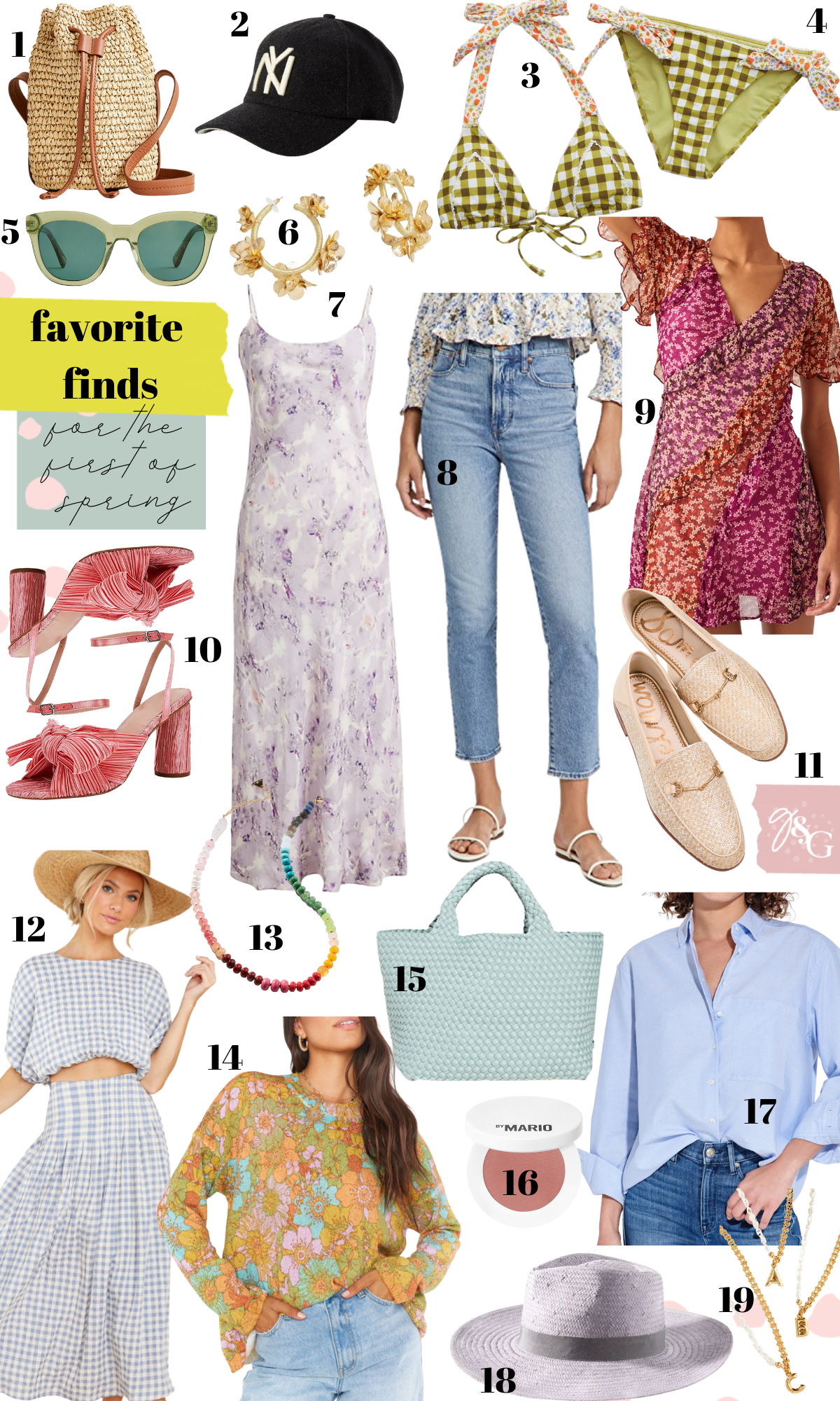 Favorite Finds for the First of Spring 