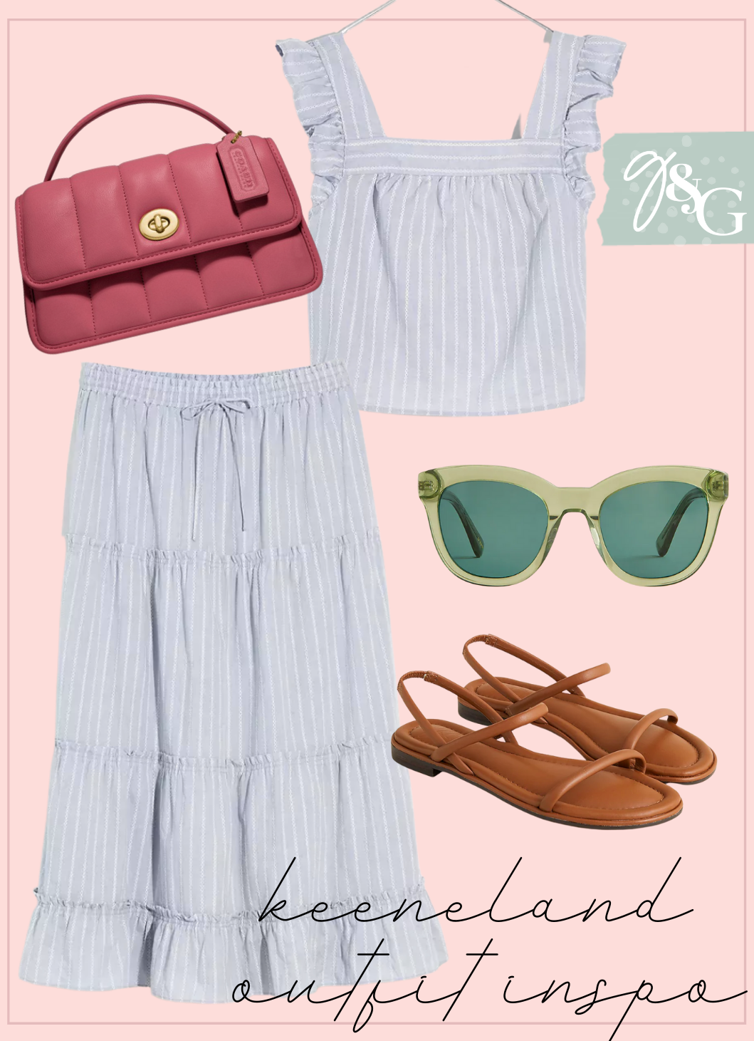 Keeneland outfit ideas / Glitter & Gingham 