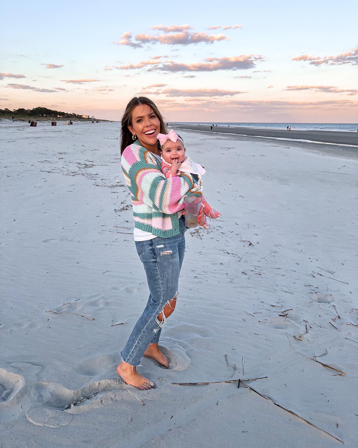 Hilton Head Trip with a Baby / Glitter & Gingham 