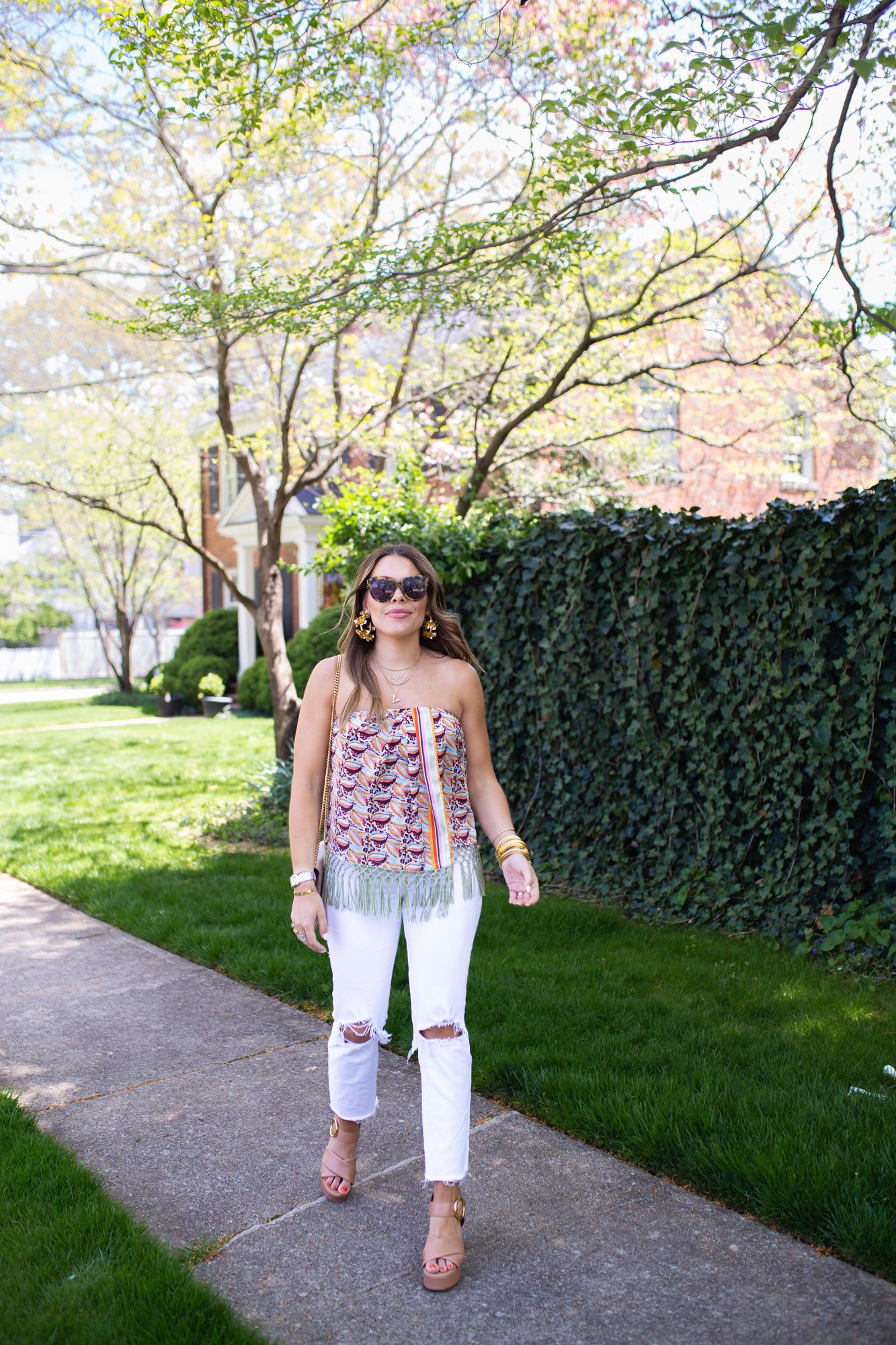 How to Wear a Tube Top in your 30s // Glitter & Gingham 