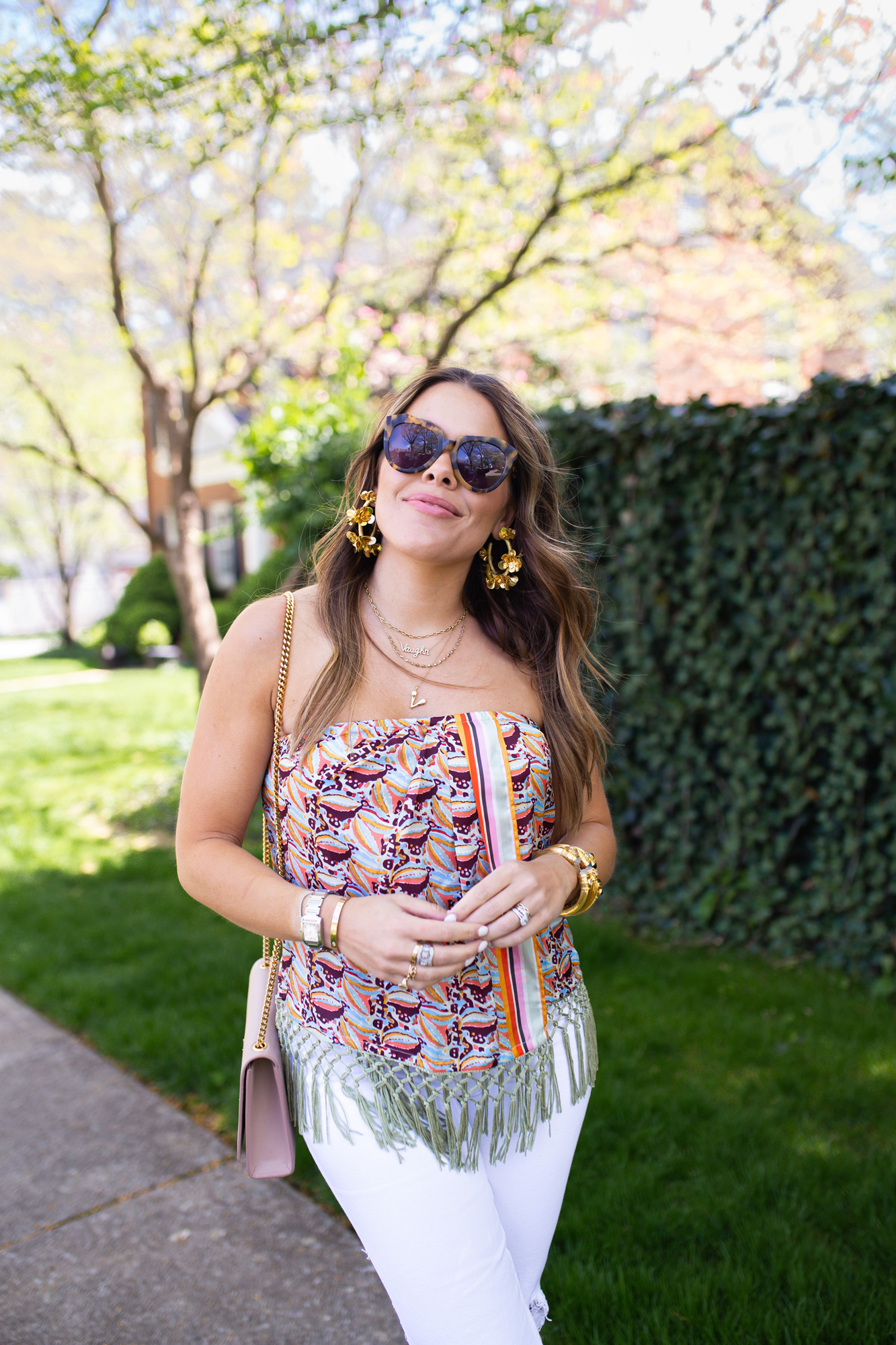 How to Wear a Tube Top in your 30s // Glitter & Gingham 
