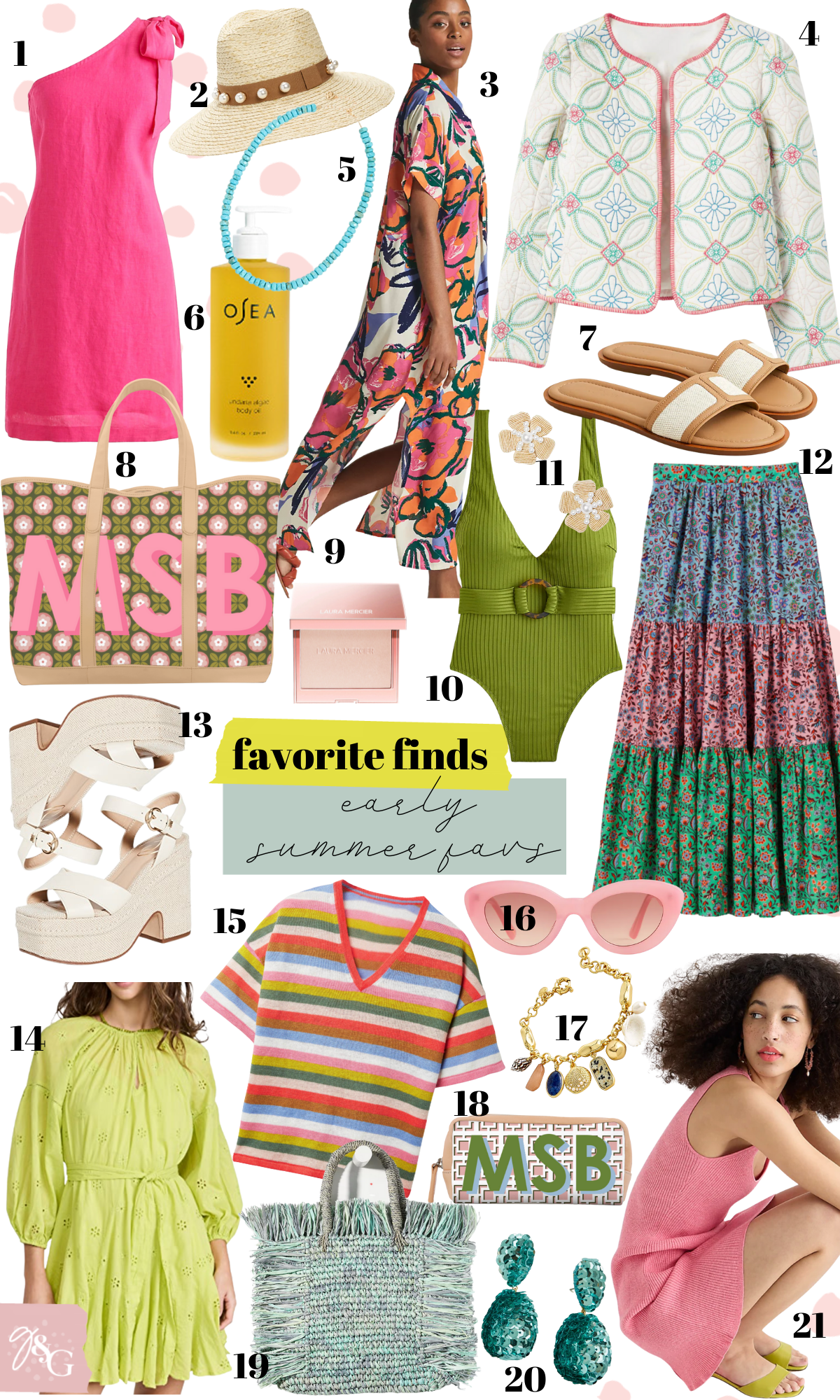 Early Summer Favorites / Glitter & Gingham 