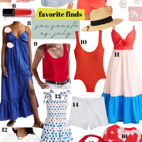 Favorite FInds for the Fourth of July / Glitter & Gingham