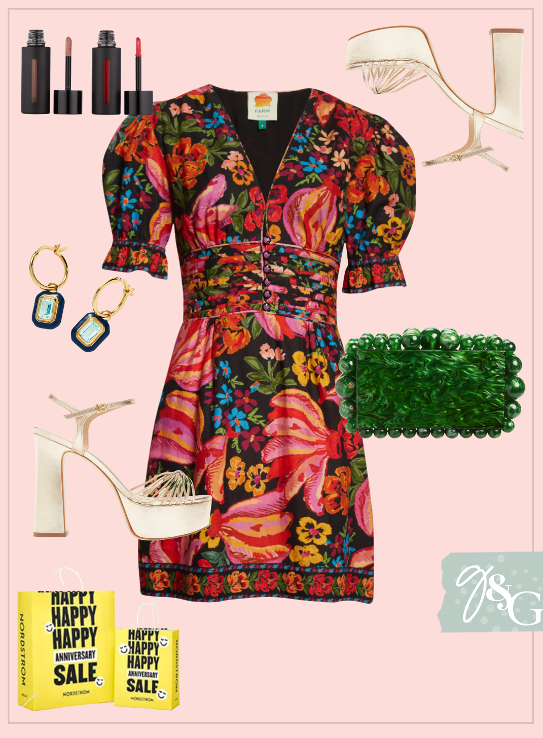 Summer Outfit Inspo / Glitter & Gingham 