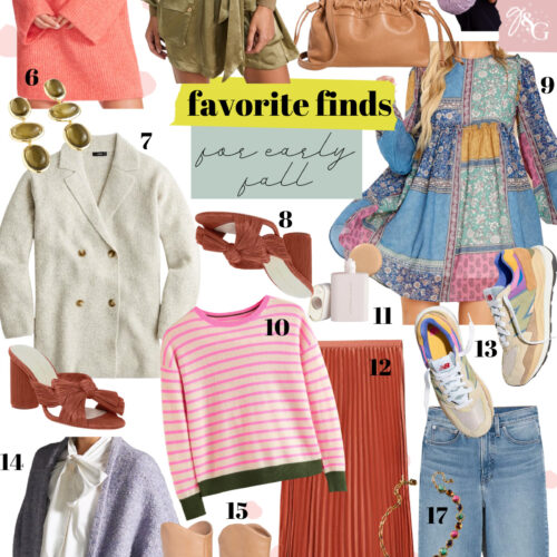 Favorite Finds for the First of Fall // Glitter & Gingham