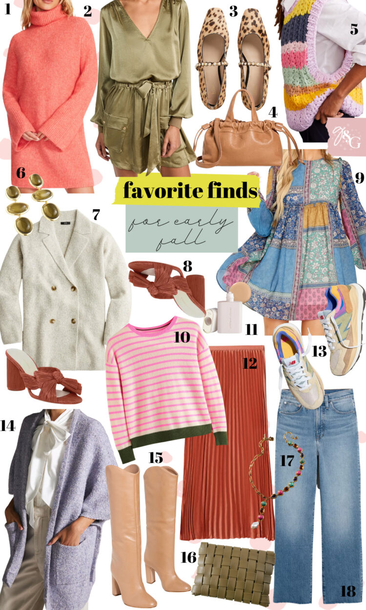 Favorite Finds for the First of Fall // Glitter & Gingham