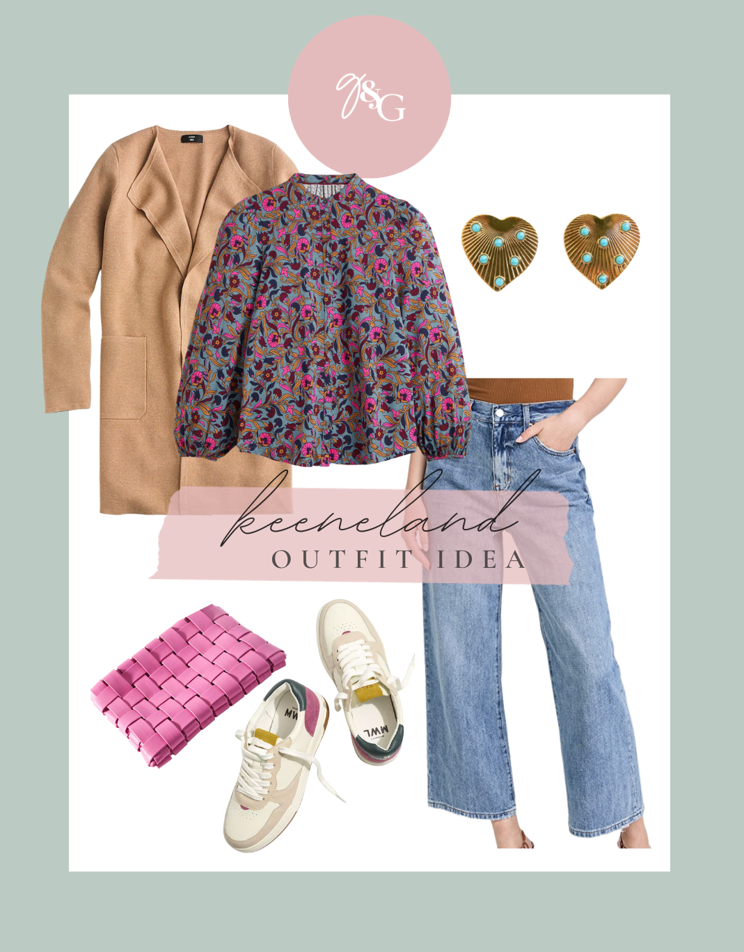 What to wear to Keeneland / Glitter & Gingham 