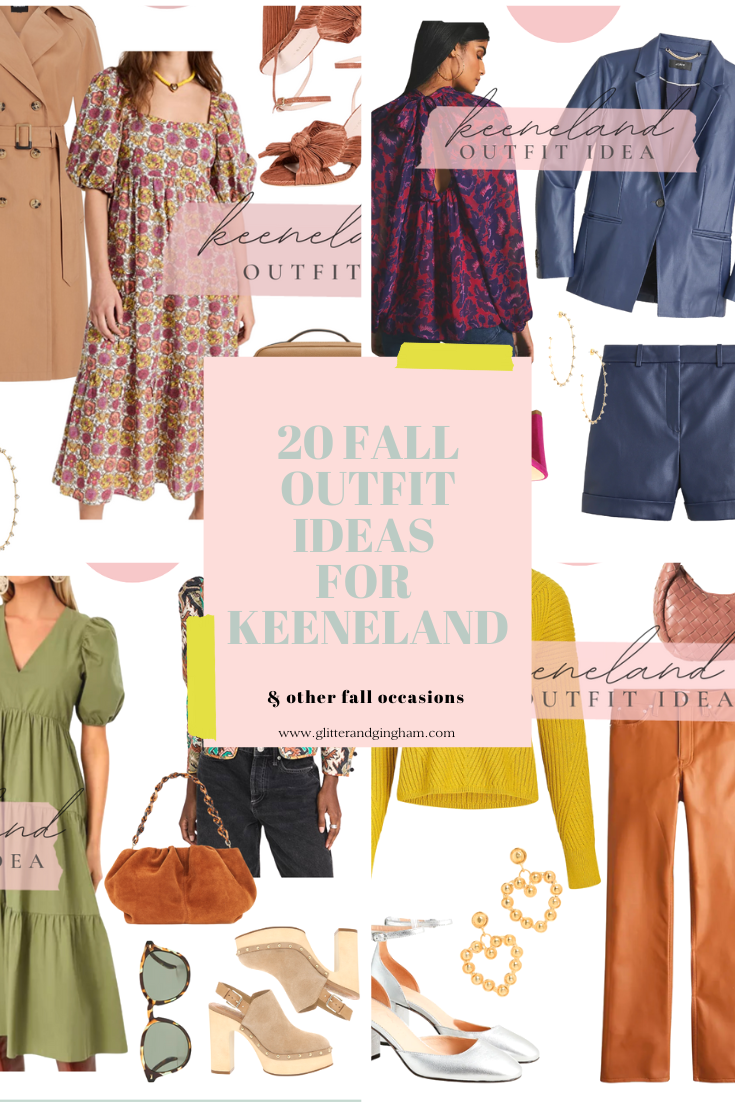 20 Keeneland Outfit Ideas for Fall // Glitter & Gingham