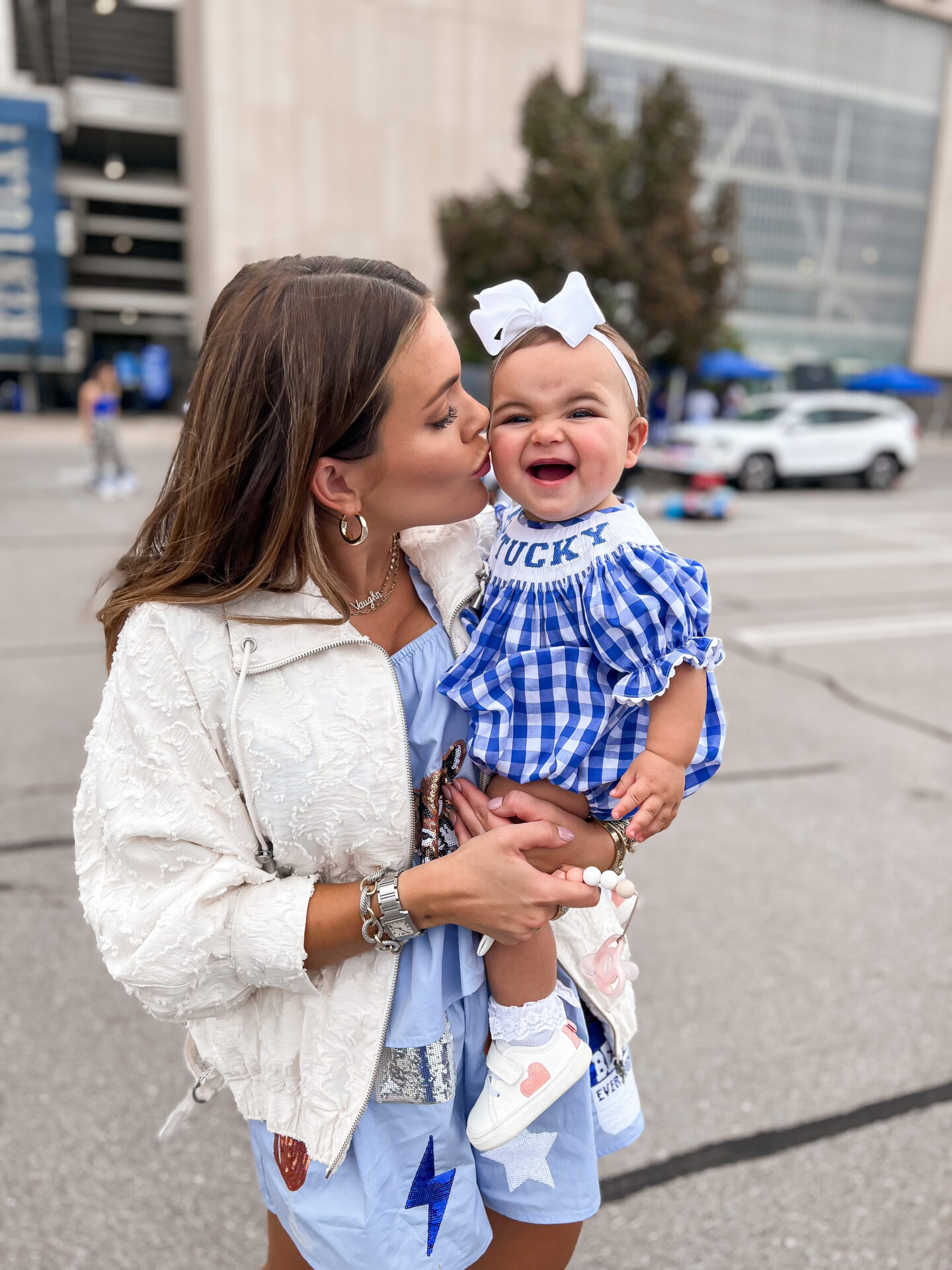 Kentucky Bubble / Baby girls sports outfit 