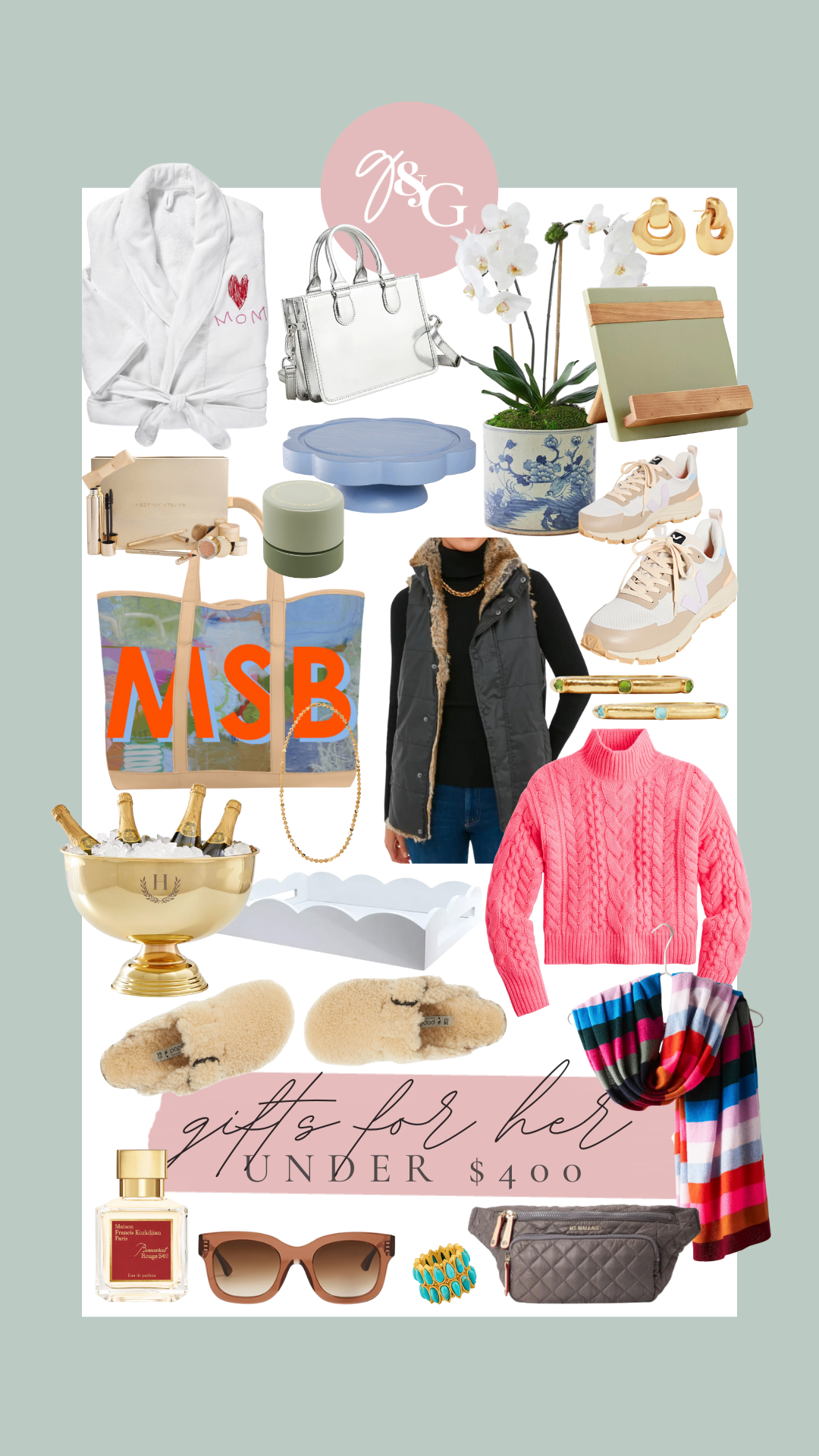 Gift Guide for Her // Gifts under $400