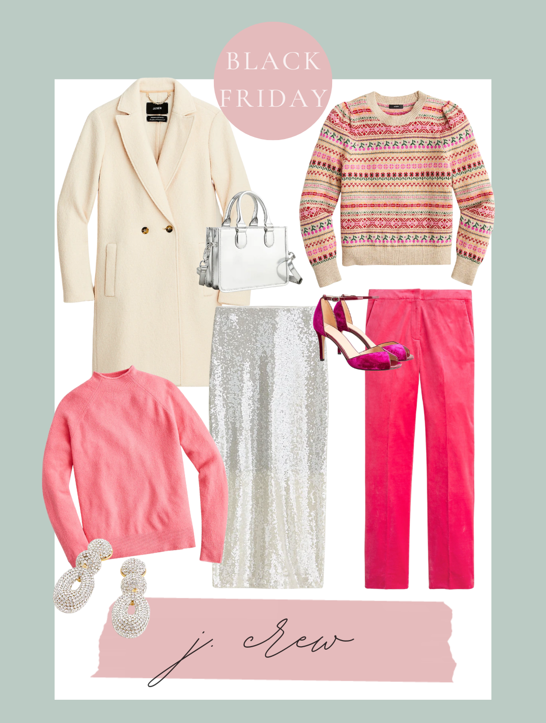 J. Crew Black Friday Favorites / Glitter & Gingham 