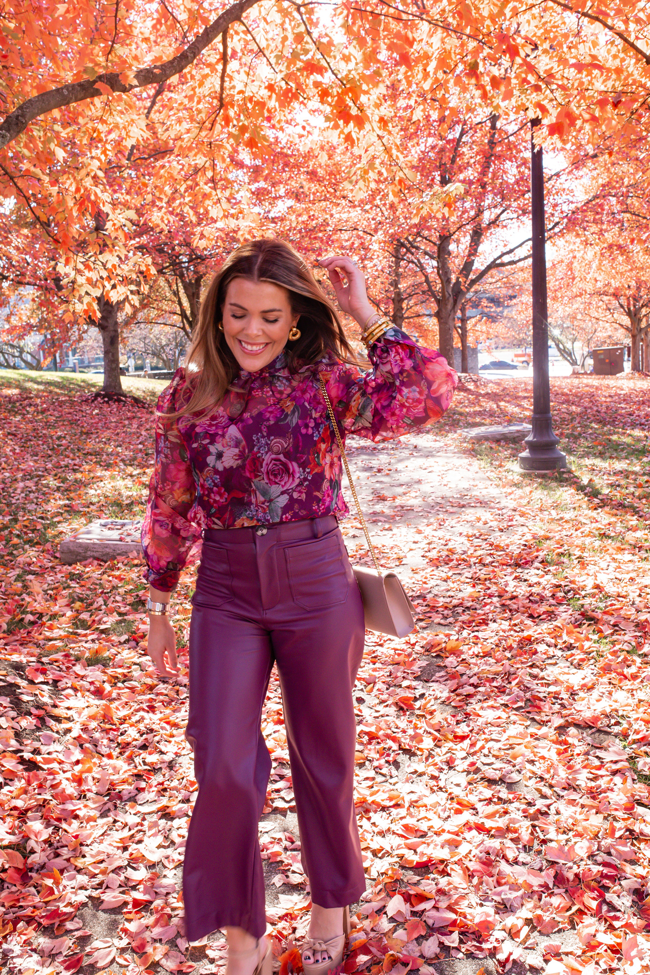 Favorite Fall Outfit // Glitter & Gingham 