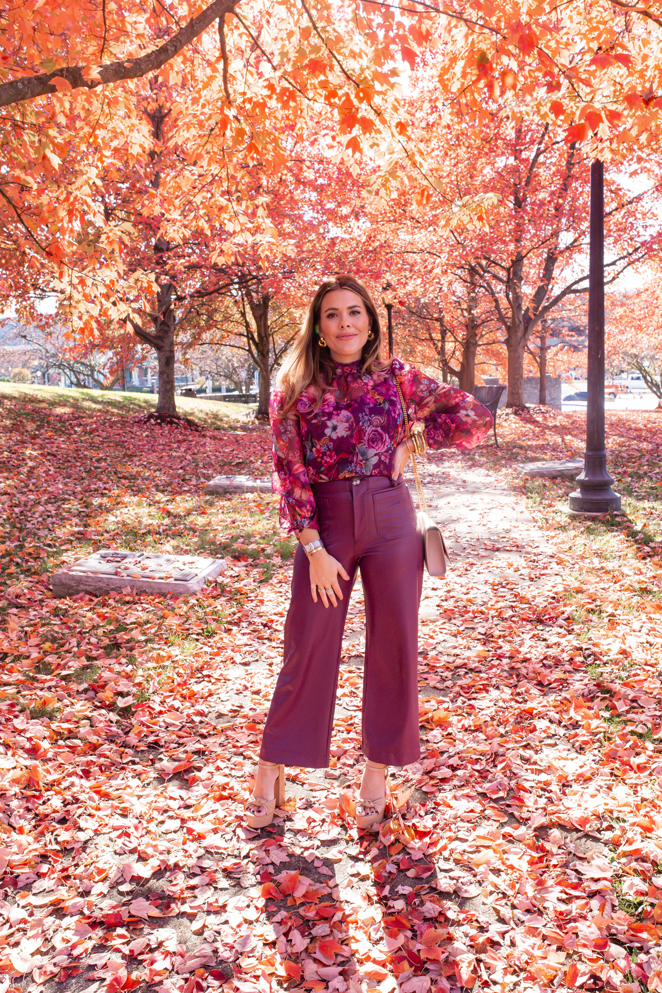 Favorite Fall Outfit // Glitter & Gingham