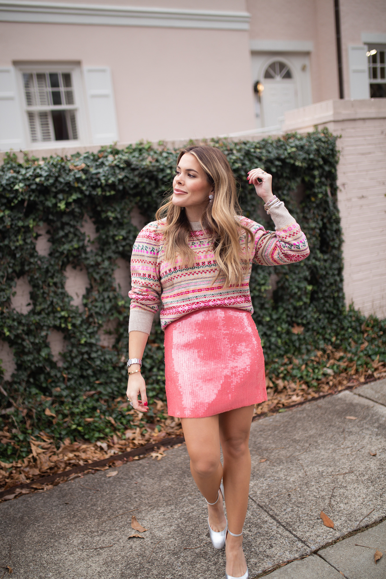 Favorite Holiday Outfit / Glitter & Gingham