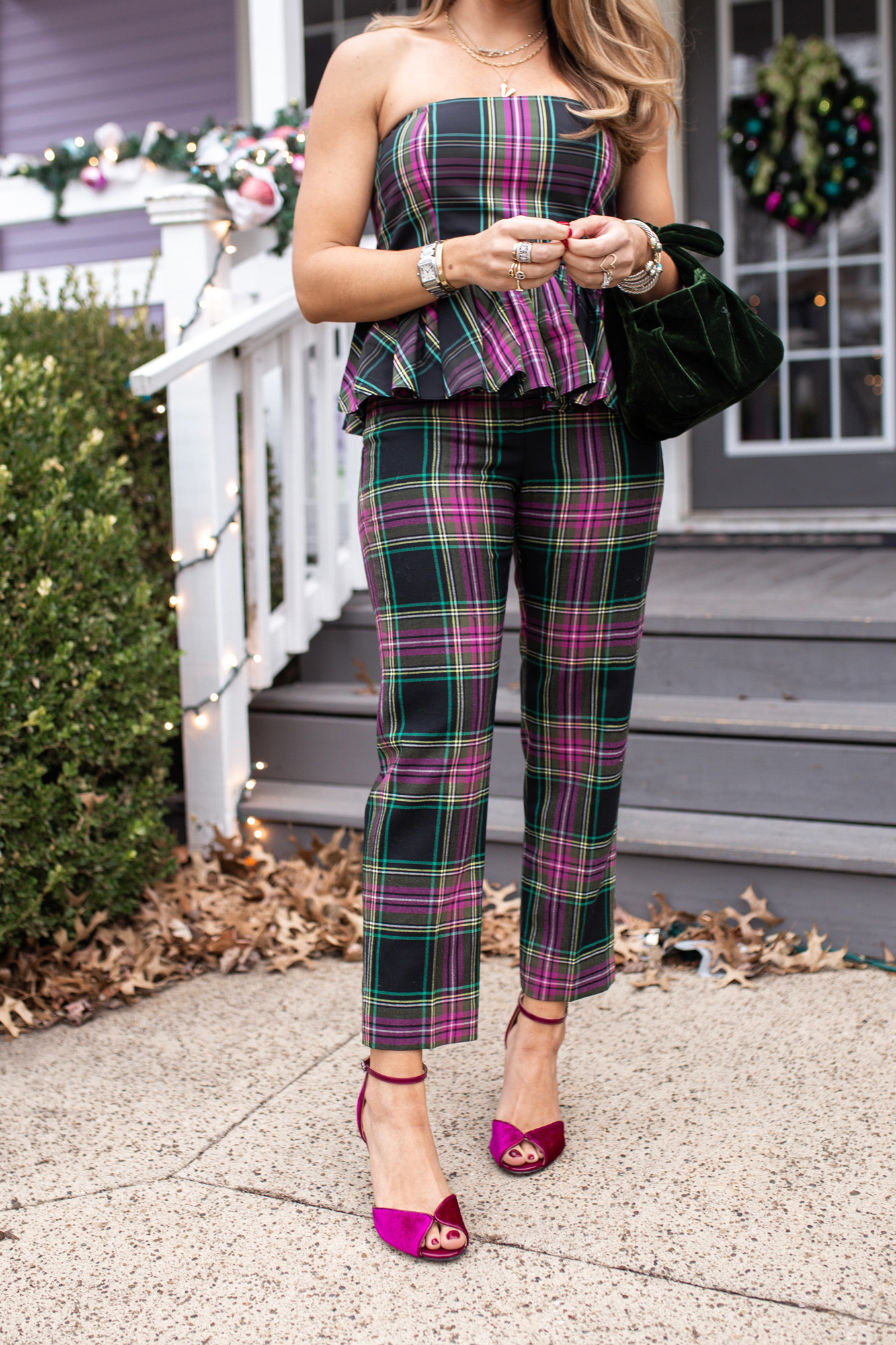 Plaid Matching Set // Glitter & Gingham 