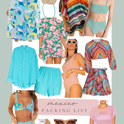 Mexico Packing List / Glitter & Gingham