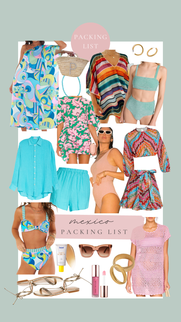Mexico Packing List / Glitter & Gingham