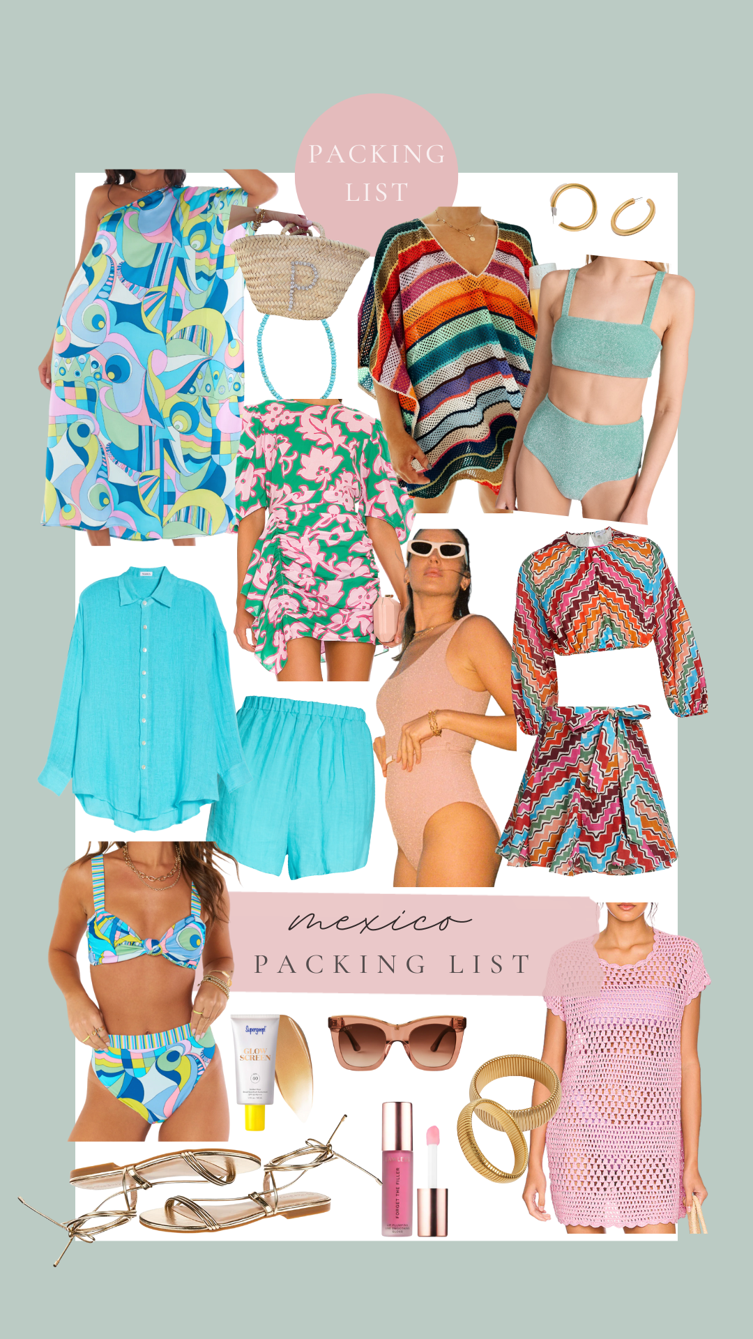 Mexico Packing List / Glitter & Gingham 