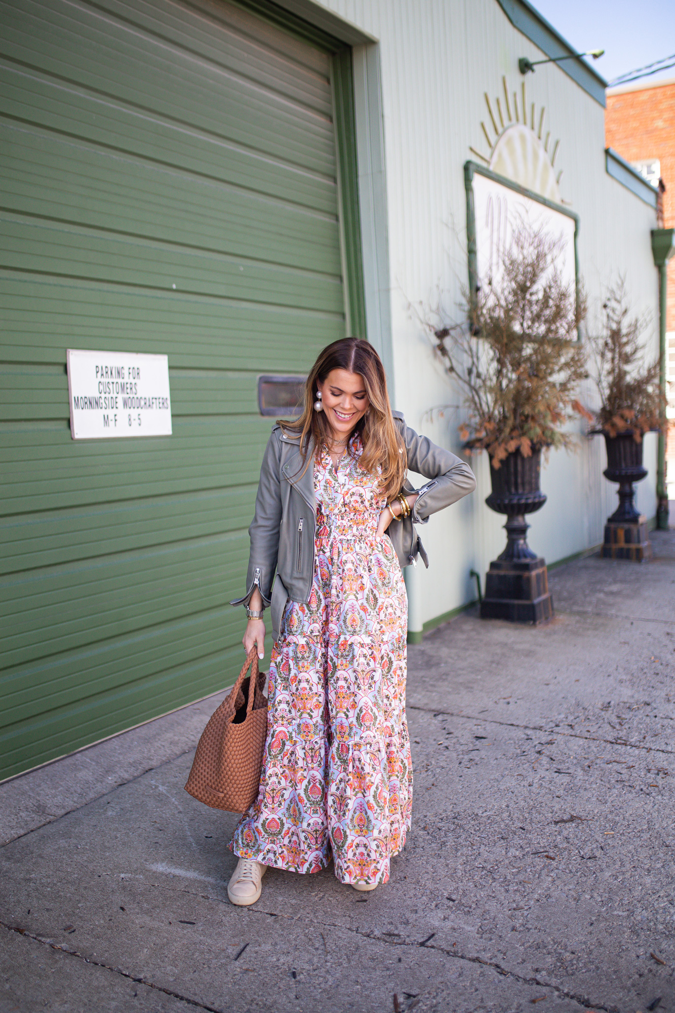 the perfect maxi dress for spring // Glitter & Gingham