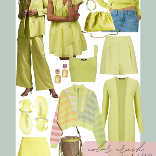 Favorite Finds: citron color crush / Glitter & Gingham