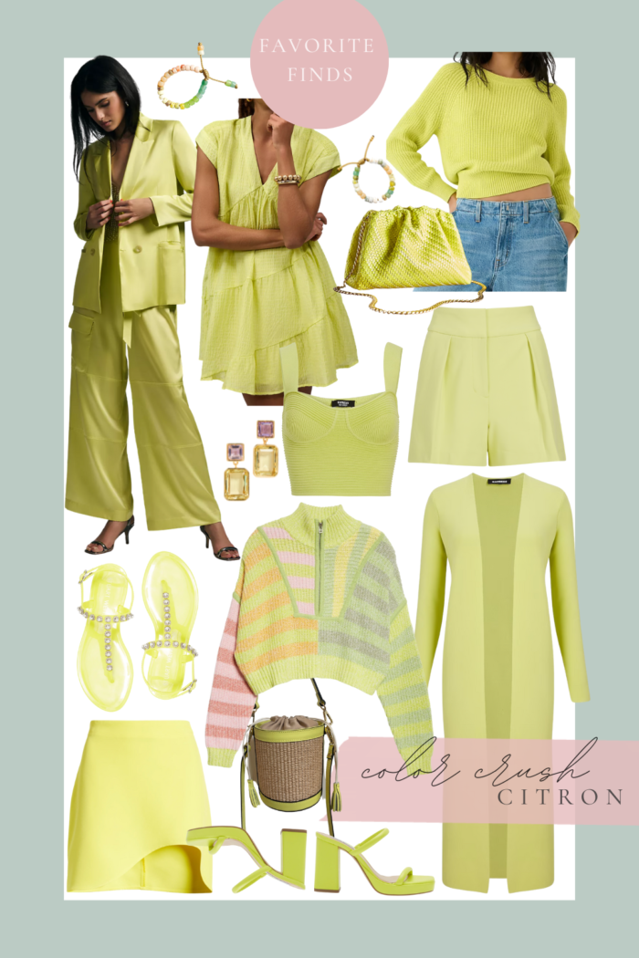 Favorite Finds: Citron Color Crush