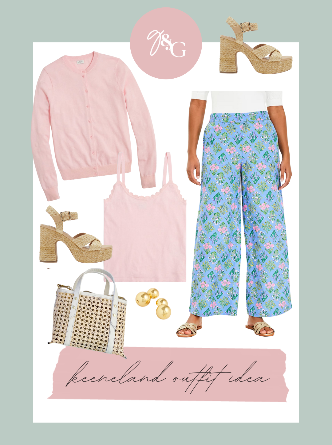 Keeneland Spring Outfit Ideas // Glitter & Gingham 