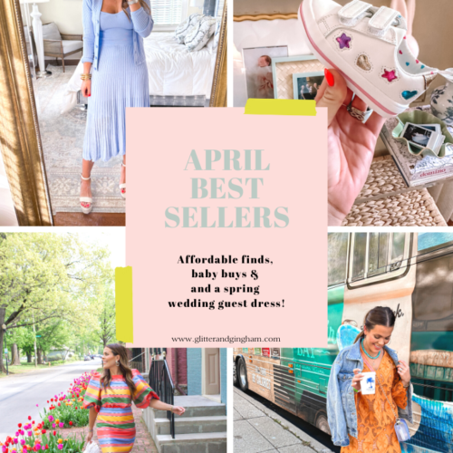 April Best Sellers / Glitter & Gingham