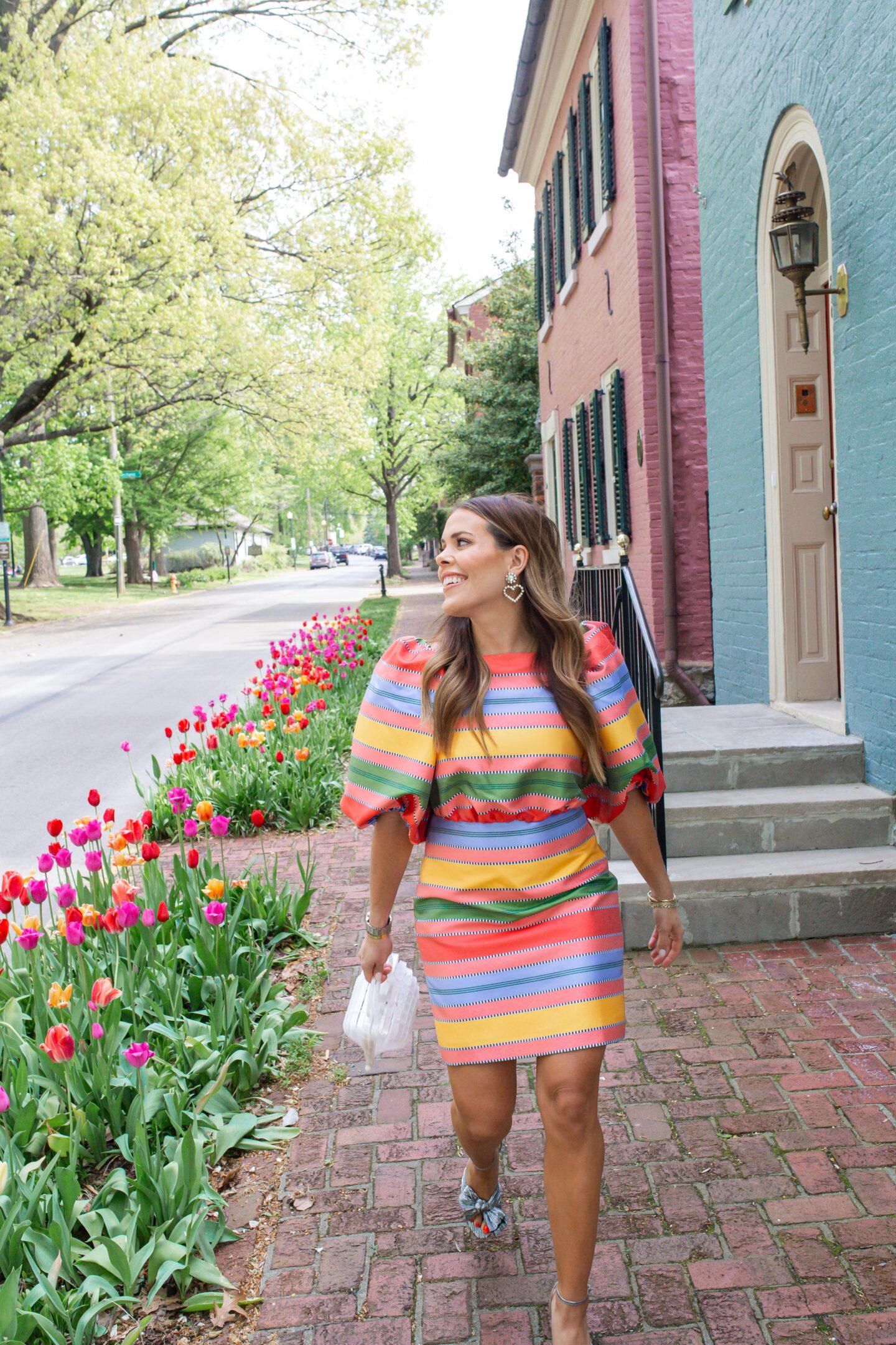 The Perfect Spring Wedding Guest Dress // Glitter & Gingham 