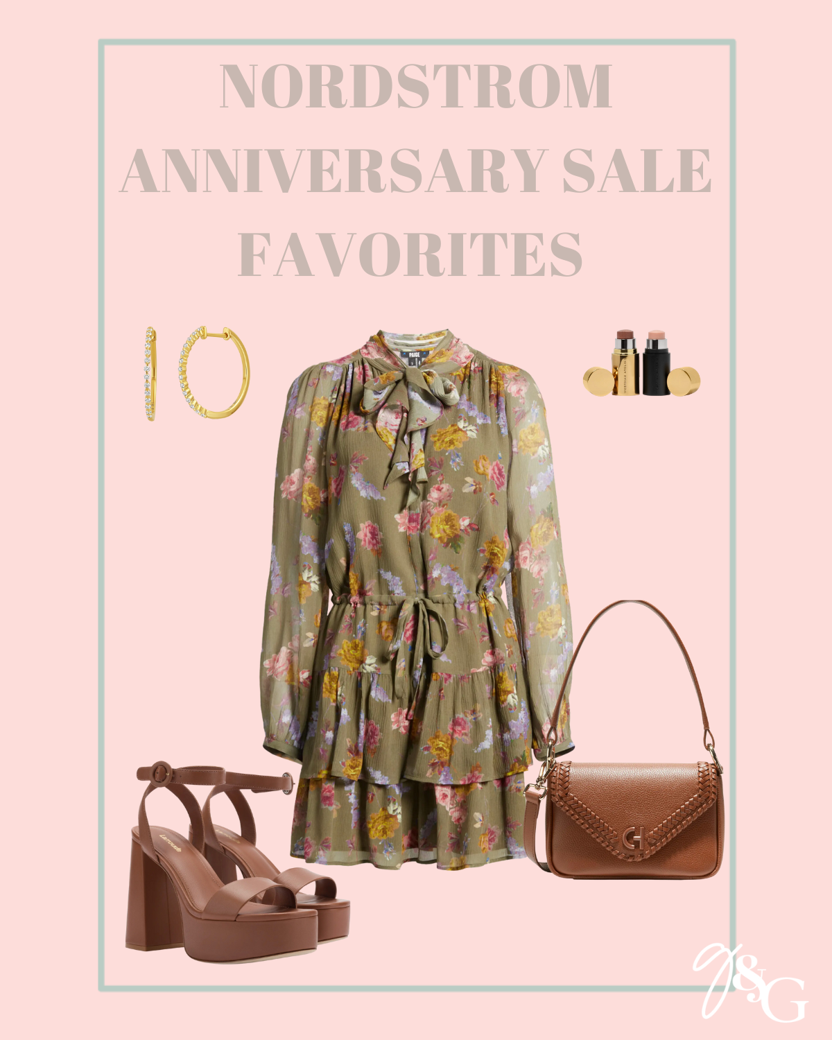 Nordstrom Anniversary Sale Outfit Idea // Glitter & Gingham 