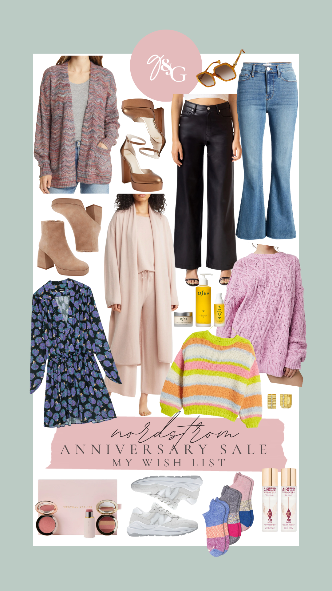 My Nordstrom Anniversary Sale Wishlist // Glitter & Gingham 