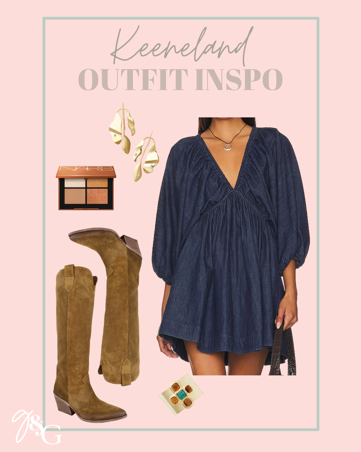 20 Fall Keeneland Outfit Ideas / Glitter & Gingham 