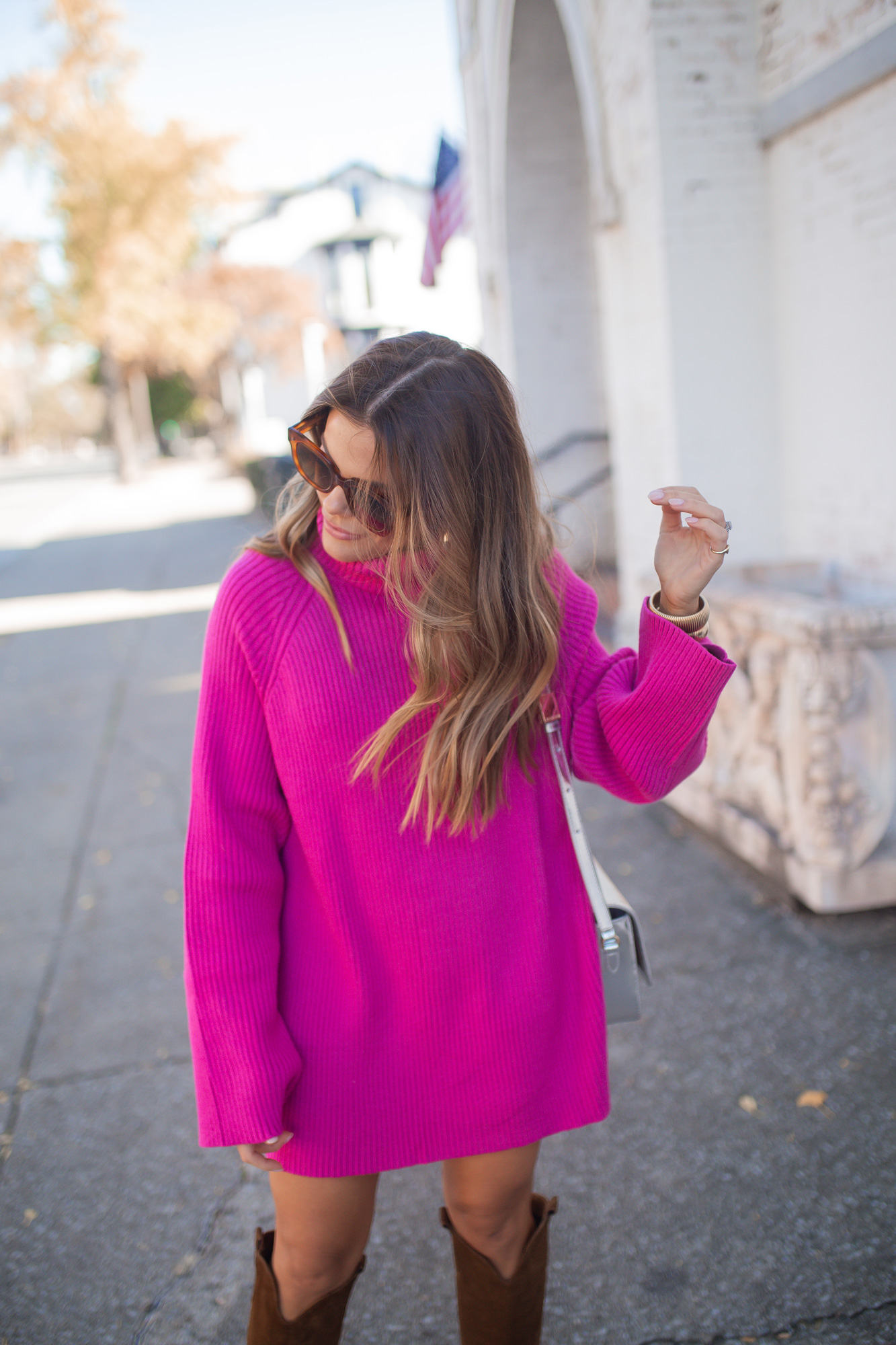 Amazon Sweater Dress // Glitter & Gingham